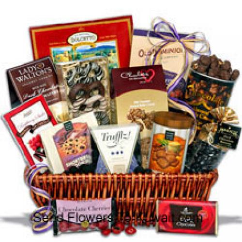 Hamper Met Exclusieve Lekkernijen